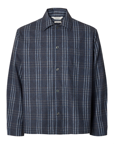 Selected - SLMRlxsvend Wool Blend Jacke - Wild Wind/Mix
